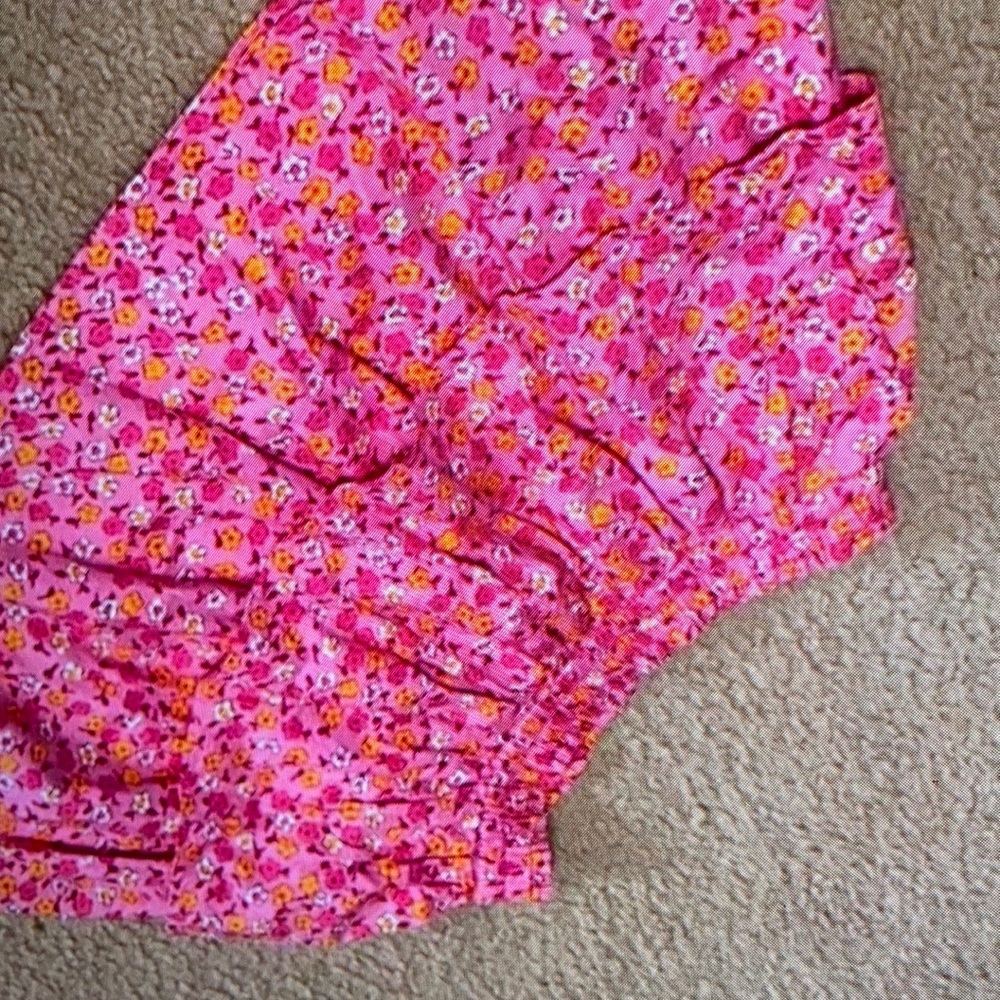 Colorful floral design style skorts